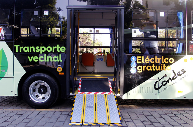 Bus eléctrico comunal Las Condes