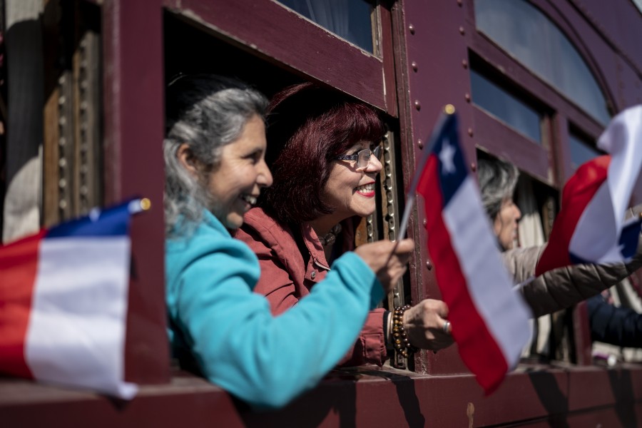 Vecinas invitadas al evento