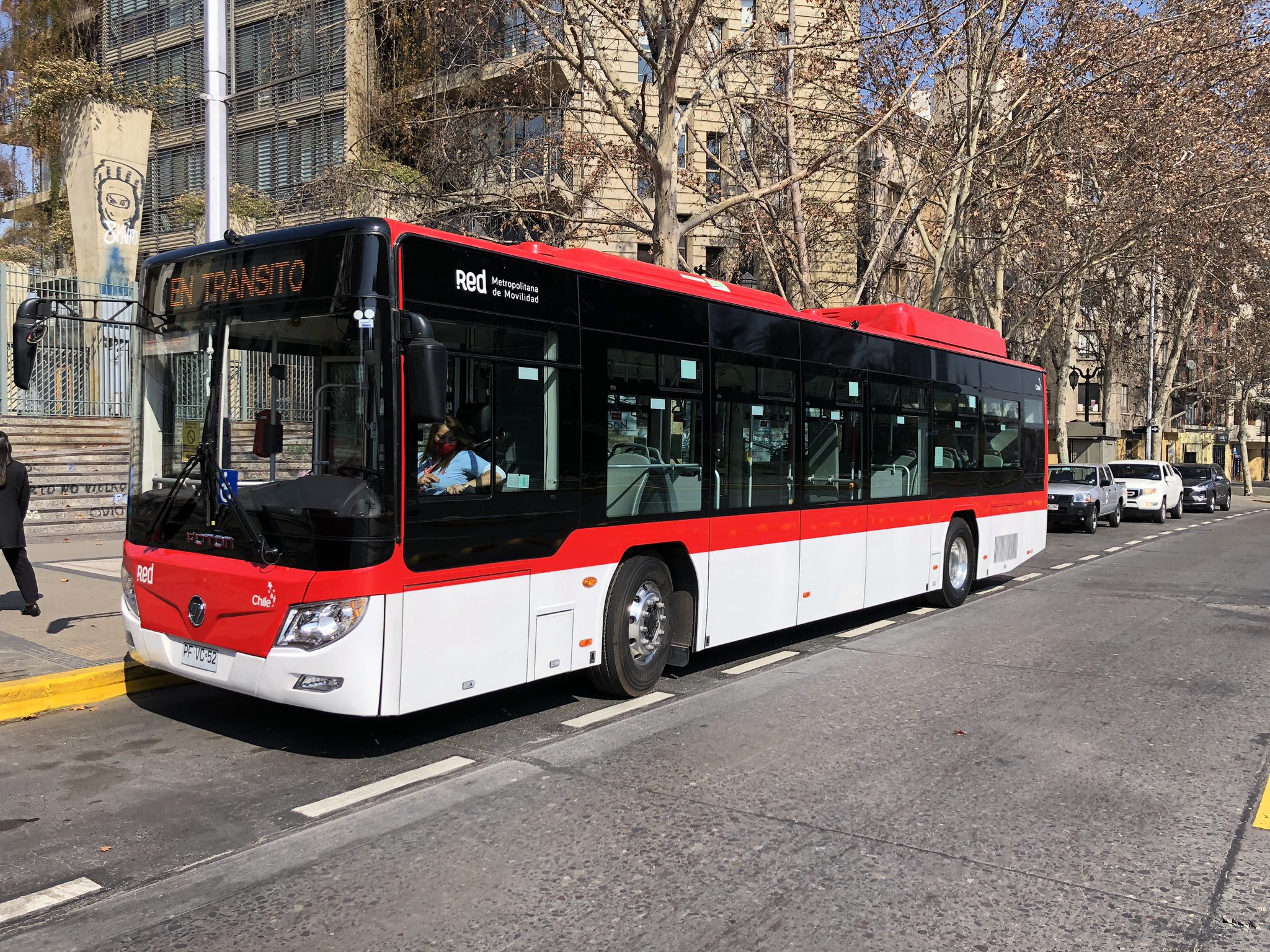 Buses Fotón U12 que se sumarán a Red Metropolitana de Movilidad